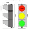 200mm Traffic Light Aspect – Green (Full Ball) - Image 2